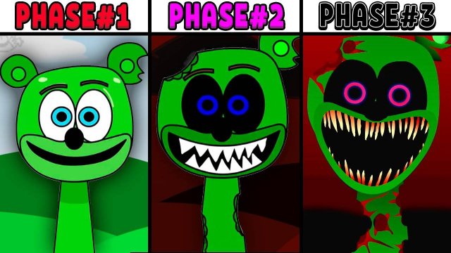 INCREDIBOX SPRUNKI 🧸 | GUMMY BEAR OC: 1-3! 🍬🎵 МИЛО И СТРАШНО!