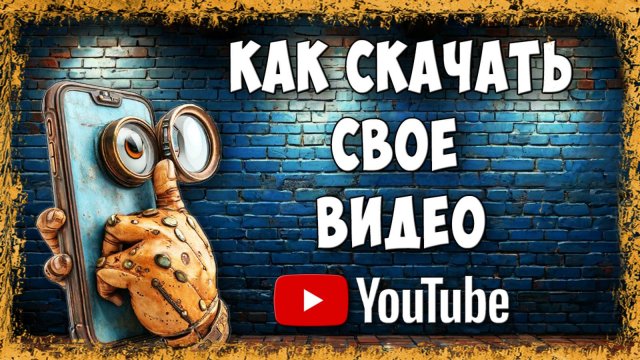Как Скачать Свои Видео с Youtube на Телефоне / Как Скачать Видео со Своего Ютуб Канала