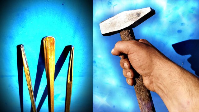 Два ГОДА ТАК ДЕЛАЛ! Без станков! ТОЛЬКО МОЛОТОК профтруба и РУКИ! Холодная КОВКА
#топыкатегорий