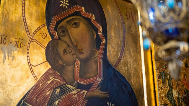 Владимирская икона с клеймами