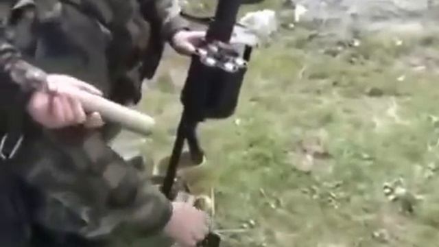 Ручной гранатомет РГ 6 Гном . Стрельба.
