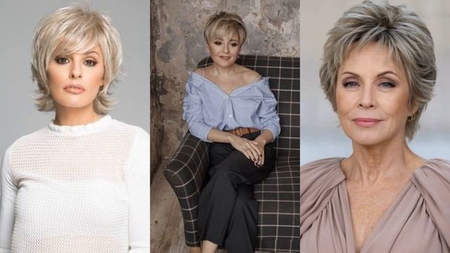 КОРОТКИЕ СТРИЖКИ 2025 для женщин 50+60+70+