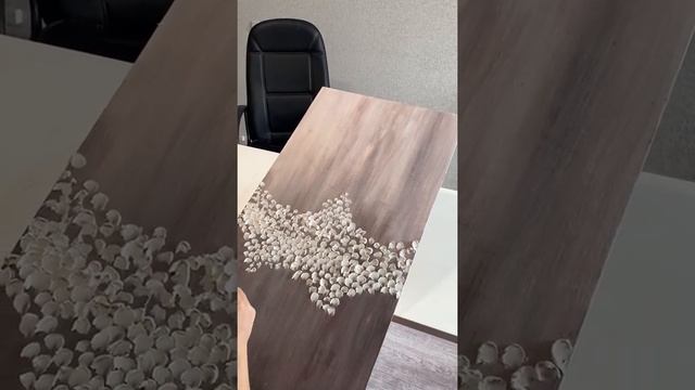 Пошаговый мастер-класс по интерьерной живописи. Картина с поталью и эпоксидной смолой своими руками