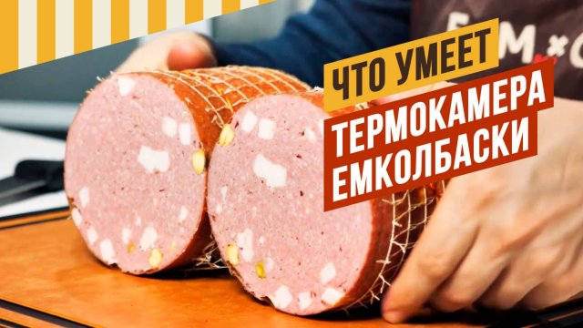 Что умеет делать термокамера ЕМКОЛБАСКИ. Рецепты Рыбы холодго и горячего копчения, курицы, мяса