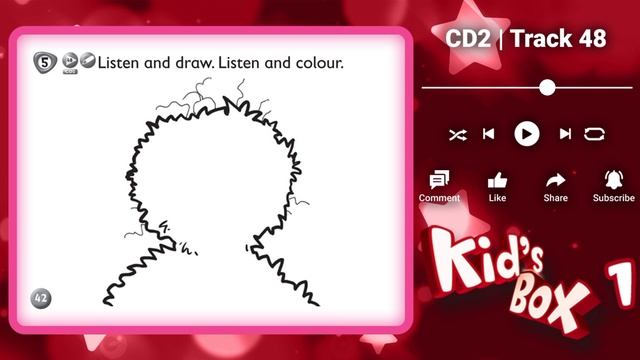 Kid's Box 1 FULL AUDIO Unit 6 · My face