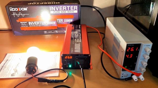 Секреты мощного инвертора: тест 24В на 220В 3000Вт – ты уди