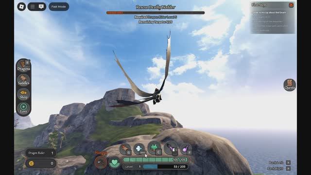 ROBLOX: Dragon Adventures. Приручаем дракона.