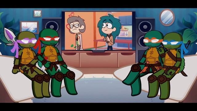 РЕАКЦИЯ Черепашек-Ниндзя2003 на 13 карт | tmnt2003 REACT to The 13 Card