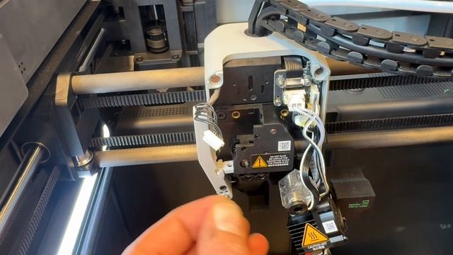 Забился экструдер или как разобрать голову Bambulab x1 carbon