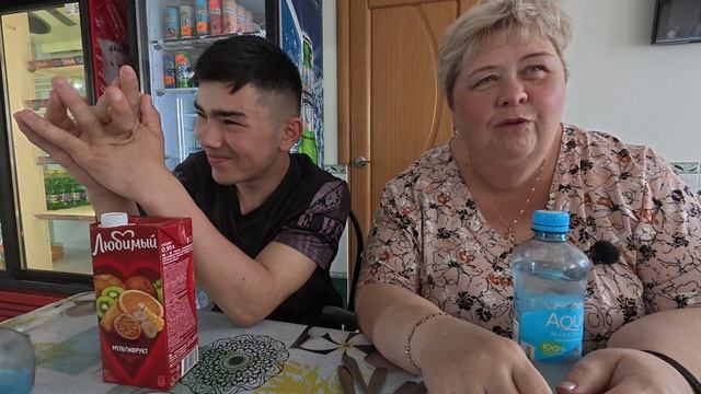 Ещё один день нашей дороги.. Ночевали и завтракали в Калмыкии.