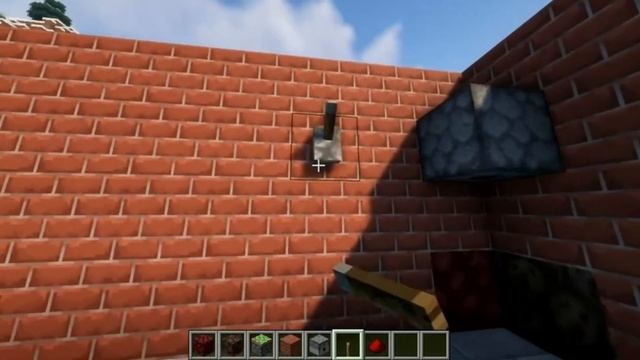 Сделал Автоматический Камин с Разным Огнём в Minecraft