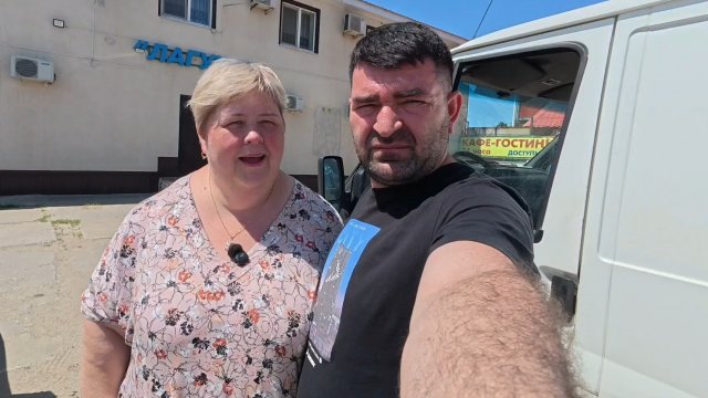 Ещё один день нашей дороги.. Ночевали и завтракали в Калмыкии.