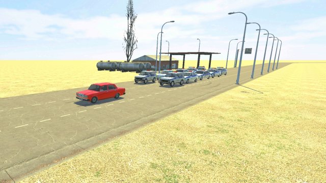 Ухожу от 10 ДПСников в ваз краш тест симулятор 2