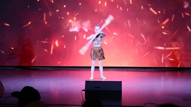 "Танец Амазонки", танец в стиле "Fire Show", соло, Анастасия Русакова, школа танцев "Координация"