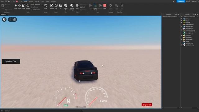 КАК СДЕЛАТЬ Спавн Машины В ROBLOX STUDIO!?