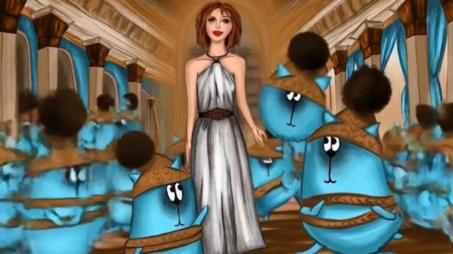 Заведующий Кафедрой бизнес-информатики Финуниверситета Васильева Е.В. с Бишками - символом кафедры