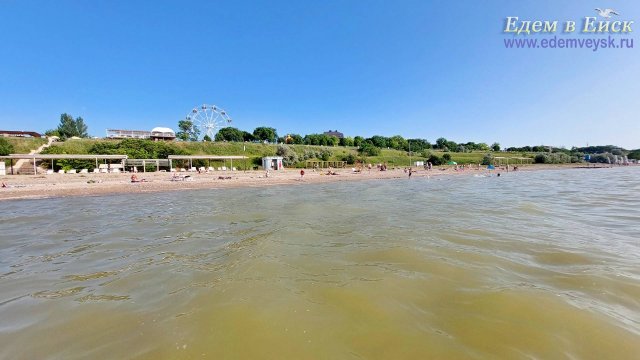 Ейск 06.06.2025: купаемся на пляже - Каменка!