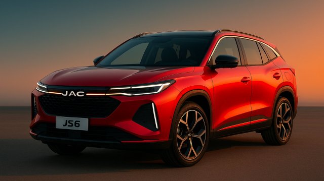 JAC JS6 городской китайский кроссовер