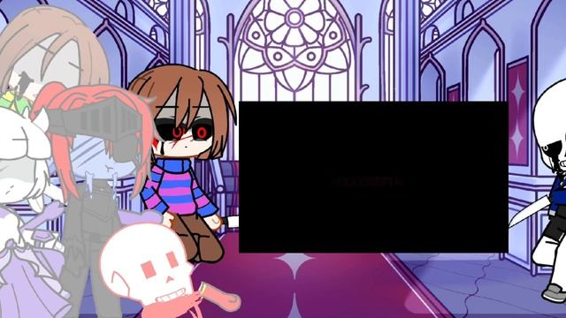 Реакция Dusttale на Killer Sans (сделка со смертью).