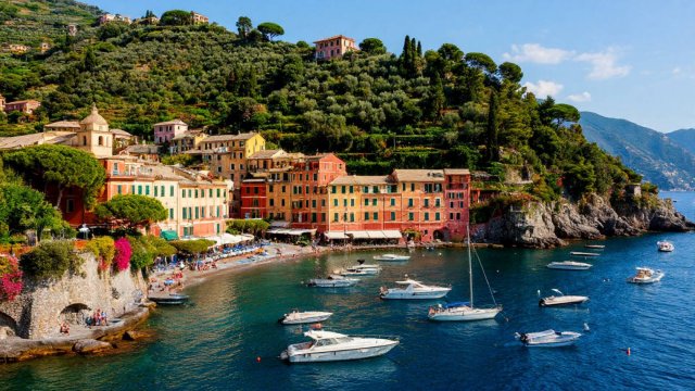 Портофино, Италия. Пешеходная экскурсия по побережью Амальфи в формате 4K | #шариклайф