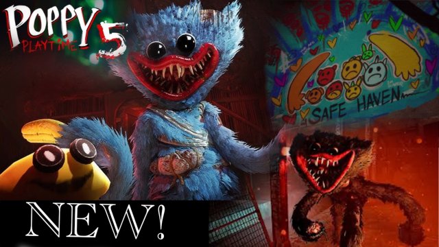 POPPY PLAYTIME ОБНОВИЛИ! / ПОЛНОЕ ПРОХОЖДЕНИЕ НОВОЙ ГЛАВЫ  POPPY PLAYTIME CHAPTER 5 Ч1