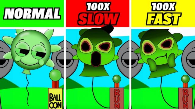 INCREDIBOX SPRUNKI 🌀 | BALLY ФАЗА 2: 100X SLOW/FAST! 🐌⚡ РИТМ-ВЗРЫВ!