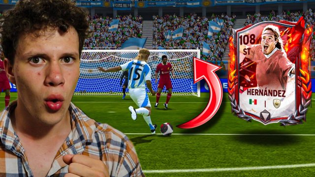 ЭРНАНДЕС 108, НО могу забивать ТОЛЬКО ЛОНГШОТЫ | ПРОИГРАЛ УДАЛИЛ КАРТУ! FC MOBILE 25!