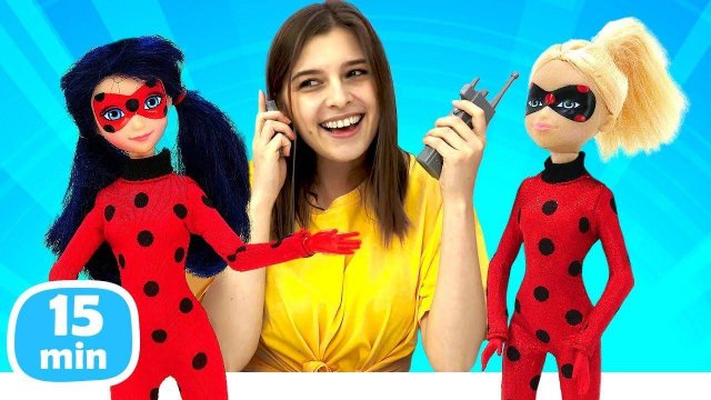 Куклы Леди Баг – Как Маринетт справиться с Хлоей? Игры для девочек в шоу Тойклаб