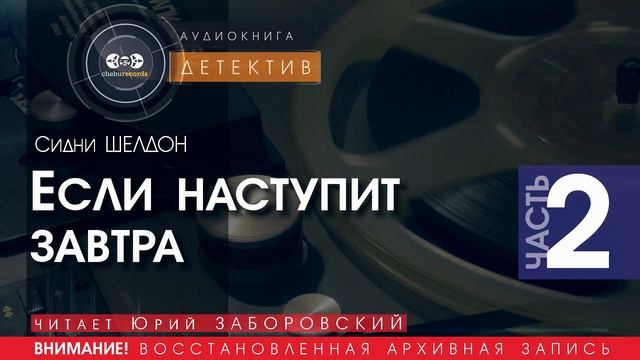 ЕСЛИ НАСТУПИТ ЗАВТРА -часть 2 - Сидни ШЕЛДОН (читает Юрий ЗАБОРОВСКИЙ) ДЕТЕКТИВ аудиокниги слушать