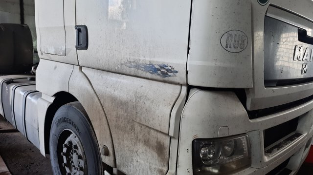 Дополнительные амортизаторы кабины MAN TGX, TGA