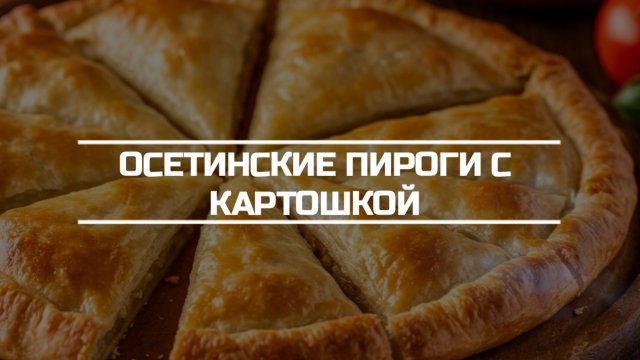 Осетинские пироги с картофелем.