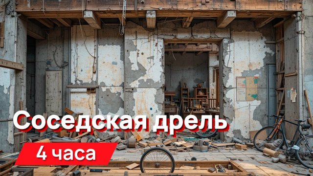 Звуки для соседей - соседская дрель, нестареющая классика