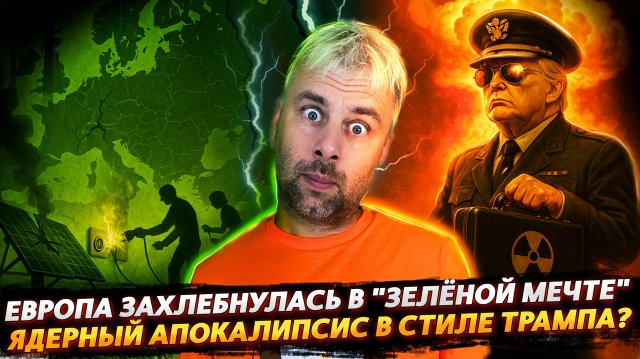 ЯДЕРНЫЙ АПОКАЛИПСИС В СТИЛЕ ТРАМПА? | ЕВРОПА НАСЛАЖДАЕТСЯ "ЗЕЛЁНОЙ МЕЧТОЙ"