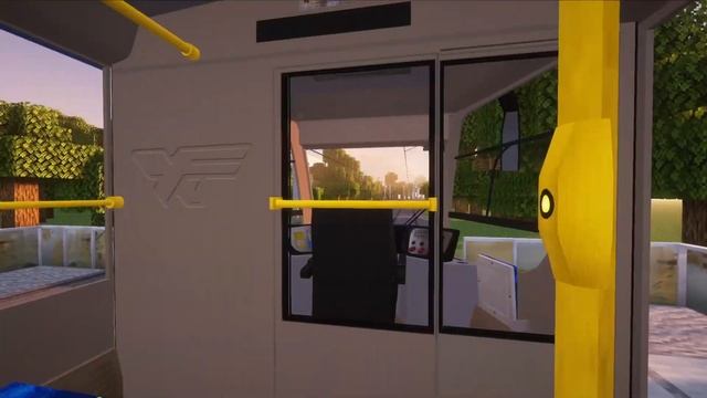 ПОЕЗДКА на ТРАМВАЕ в Майнкрафт