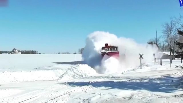 Снегоуборочные тепловозы.