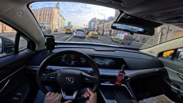 2024 Changan UNI-T / Чанган Уни-Т / 1.5 турбо робот 167 л.с. / Тест-драйв от первого лица / Шумомер