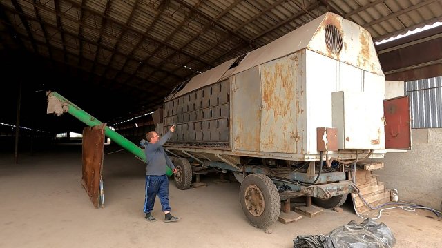 Сегодня пробный запуск сушилки! ( 1 ЧАСТЬ )