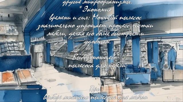 Эффективная уборка: моющий пылесос для мебели .