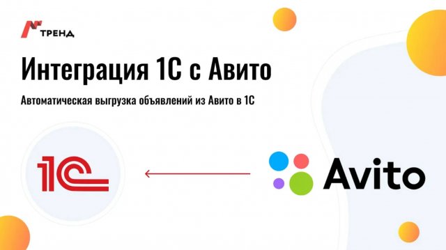 Авито и 1С интеграция. Демонстрация работы модуля 1С Тренд