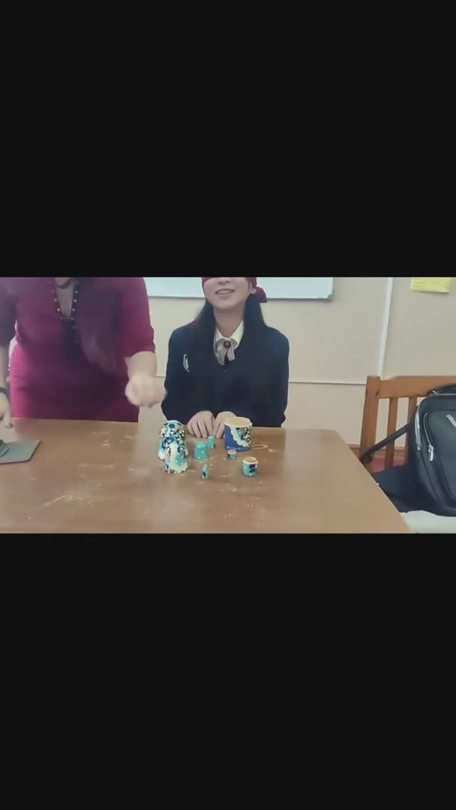 Китайские студенты и матрёшка. Уроки РКИ.