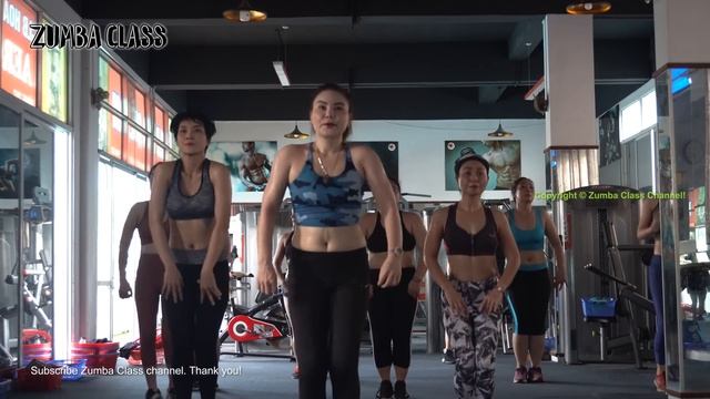 Аэробная тренировка, сжигающая 550 калорий за 40 минут l Занятие Зумбой