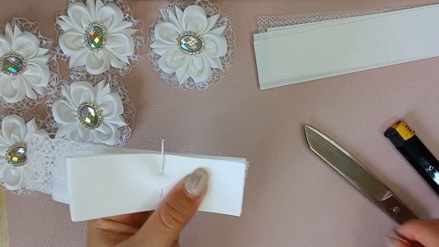 Гулька из репсовой ленты .