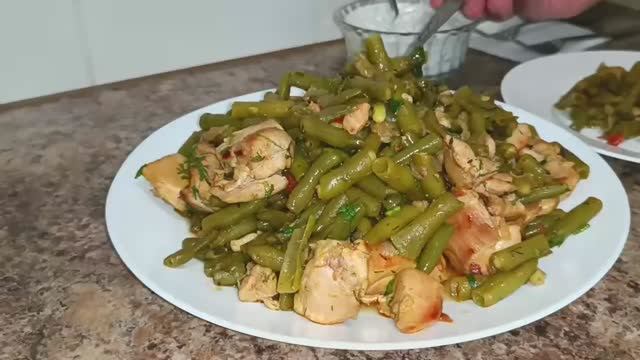 Стручковая фасоль - вкусно, полезно и быстро.