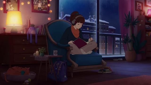 Учебная сессия в 2 часа ночи 📚 [lo fi хип-хоп]