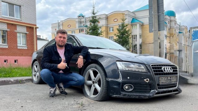 Audi A5 с пробегом 500 тыс. км на механике!!! Anton Avtoman.