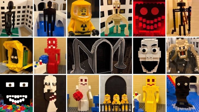 Все СБОРНИКИ LEGO THE BACKROOMS: Пожиратель морей, Сущности, монстры и уровни