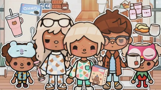 СЕМЬЯ ТОКА БОКА ЭСТЕТИЧНОЕ ОБУСТРОЙСТВО TOCA BOCA ИГРА ЛЭНД