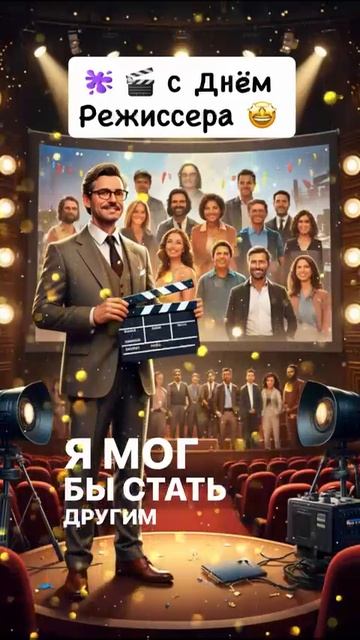 С Днём Режиссера | Адвайзеры.рф