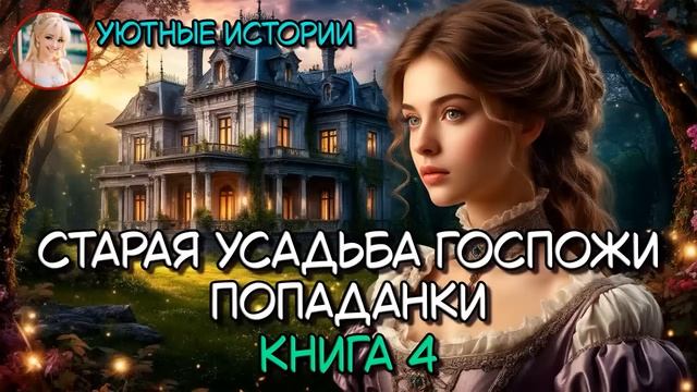 СТАРАЯ УСАДЬБА ГОСПОЖИ ПОПАДАНКИ КНИГА 4  РОМАНТИЧЕСКОЕ ФЭНТЕЗИ ПОПАДАНКА, РОМАНТИКА, ВОЛШЕБНИЦА