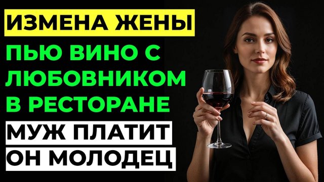 Измена жены. Жена изменяет мужу и живет за его счёт. Сладкая месть мужа. Аудио рассказ